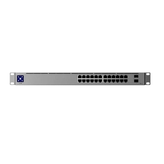 Switch de Rede Ubiquiti USW-24-POE UniFi 24xGbE 2xGb SFP