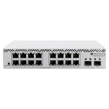 Bastidor MikroTik CSS318-16G-2S+IN Switch 16xGbE 2xSFP+