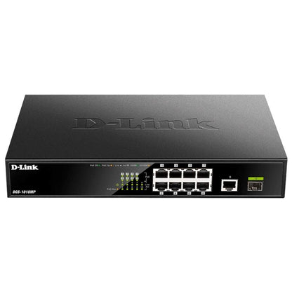 Switch de Rede D-Link DGS-1010MP/E 8xG PoE 1xG Up 1xG SFP - imagem 2