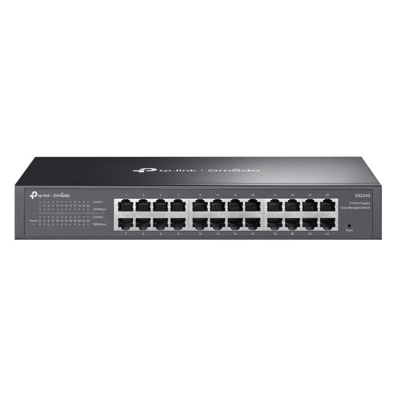 Bastidor TP-Link ES224G Switch 24xGbE Metal 1U - imagem 2