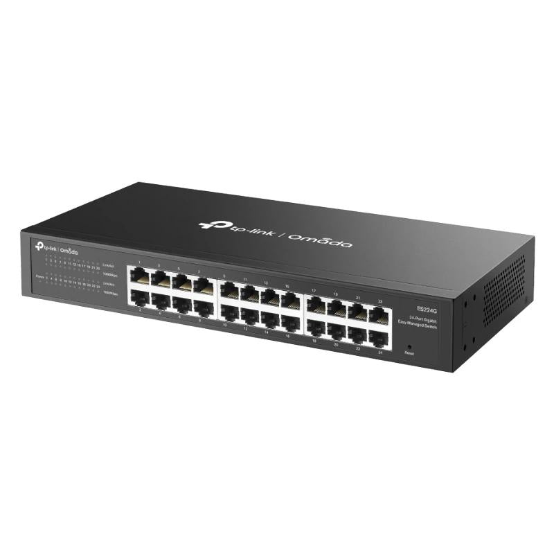 Bastidor TP-Link ES224G Switch 24xGbE Metal 1U - imagem 3