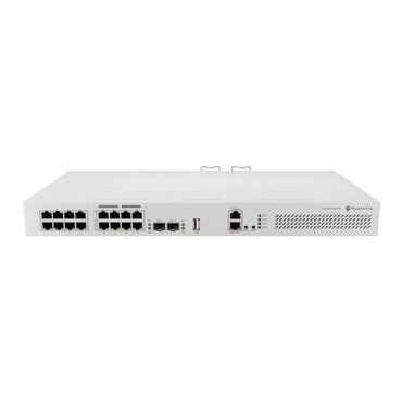 Bastidor MikroTik CRS418-8P-8G-2S+RM Switch 17xGbE 2xSFP+ - imagem 2