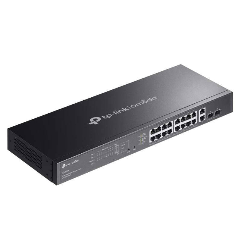 Switch de Rede TP-Link ES220GMP 16xG PoE+ 2xG 2xSFP 250W - imagem 4
