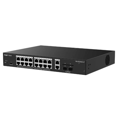 Switch de Rede Reyee ES220GS-LP 18xGbE (16 PoE) 130W 2xSFP - imagem 3