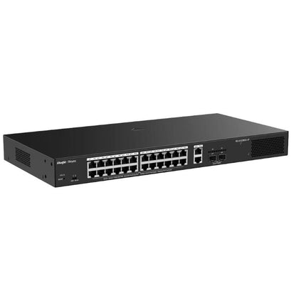 Switch de Rede Reyee ES228GS-LP 26xGbE (24 PoE) 250W 2xSFP - imagem 3