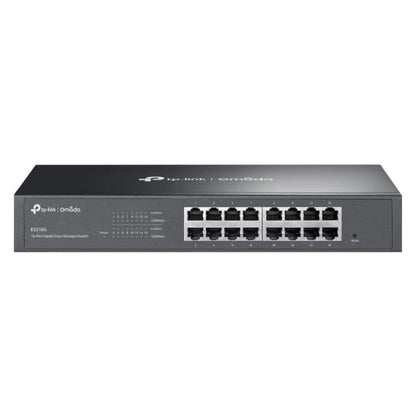 Bastidor TP-Link ES216G Switch 16xGbE Metal 1U - imagem 2