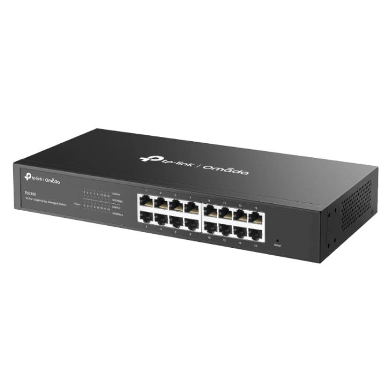 Bastidor TP-Link ES216G Switch 16xGbE Metal 1U - imagem 5