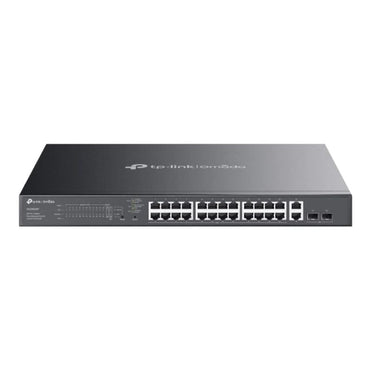 Bastidor TP-Link ES228GMP Switch 24xPoE+ 2xGb 2xSFP 384W - imagem 2