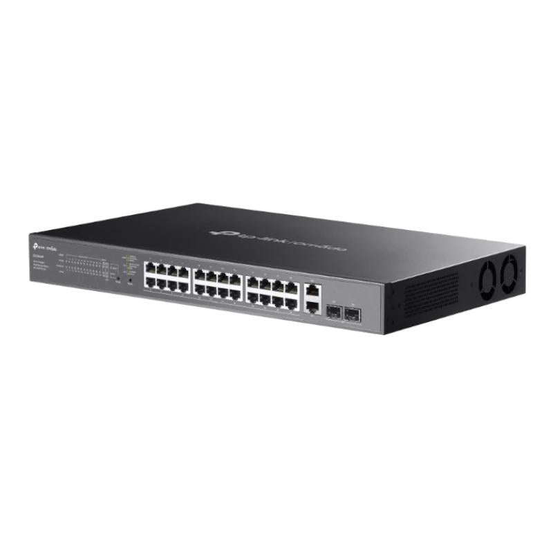 Bastidor TP-Link ES228GMP Switch 24xPoE+ 2xGb 2xSFP 384W - imagem 4