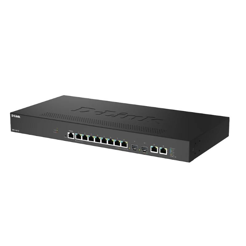 Bastidor D-Link DMS-1250-12/E Switch 8x2.5mG 2x5mG 2xSFP+ - imagem 4