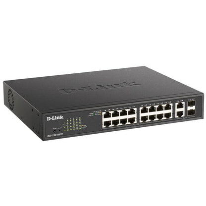 Switch de Rede D-Link DGS-1100-18PV2 16xGb 2xSFP PoE+ - imagem 3