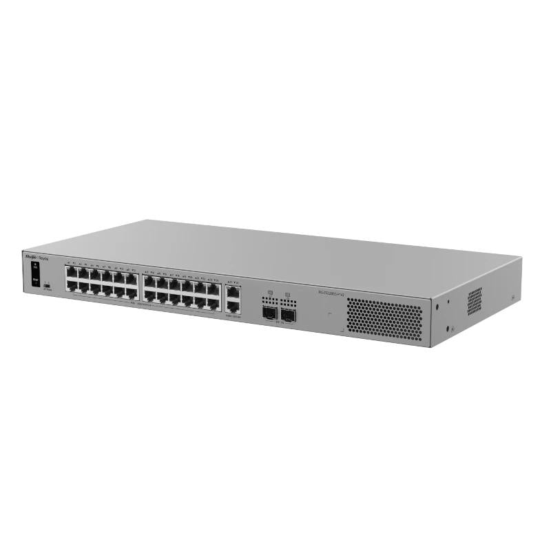 Switch de Rede Reyee RG-ES228GS-P-V2 Cloud 24P PoE + 2P 1G - imagem 3