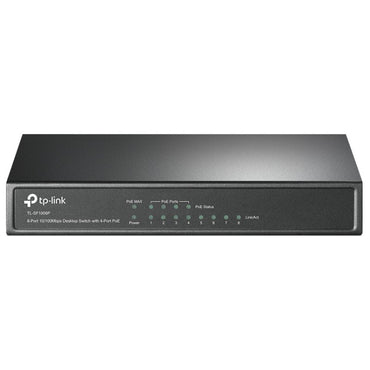 Switch de Rede TP-LINK TL-SF1008P 8x10/100Mbps 4xPoE Metal - imagem 2