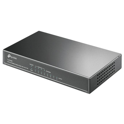 Switch de Rede TP-LINK TL-SF1008P 8x10/100Mbps 4xPoE Metal - imagem 3