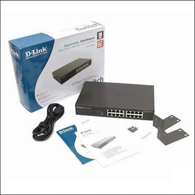 Switch de Rede D-Link DES-1016D 16x10/100Mbps - imagem 3
