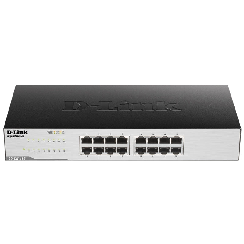 Switch de Rede D-Link GO-SW-16G 16xGB Metal - imagem 2