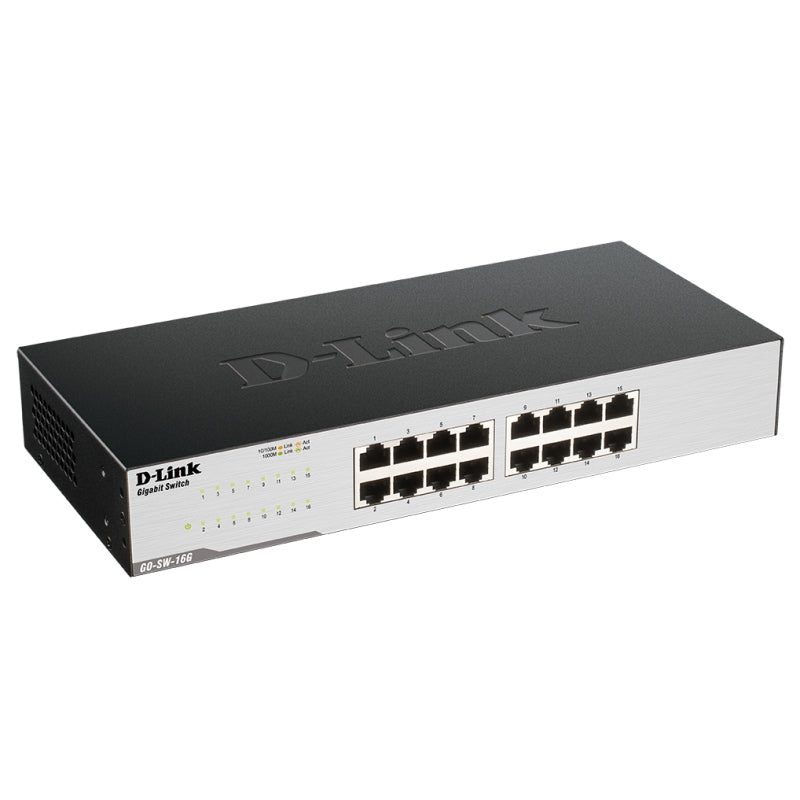 Switch de Rede D-Link GO-SW-16G 16xGB Metal - imagem 3