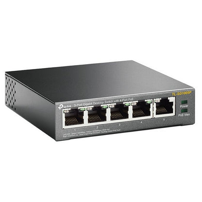 Switch de Rede TP-LINK TL-SG1005P 5xGB 4xPoE - imagem 4