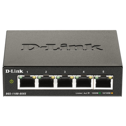 Switch de Rede D-Link DGS-1100-05V2 5xGigabit EasySmart - imagem 2