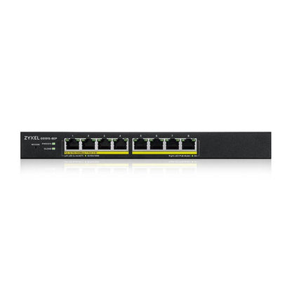 Switch de Rede ZyXEL GS1915-8EP Smart 8xGbE PoE 60W Nebula - imagem 3