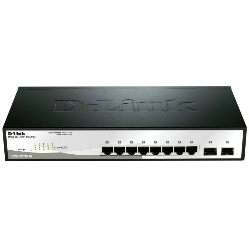 Switch D-Link DGS-1210-10/E 8xGB 2xSFP - imagem 2