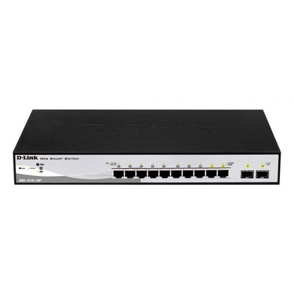 Switch de Rede D-Link DGS-1210-10P/E 8xGB PoE 2xSFP - imagem 2