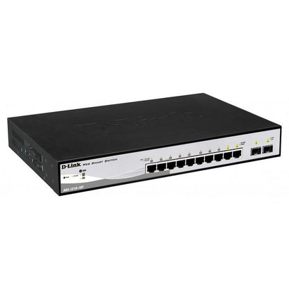 Switch de Rede D-Link DGS-1210-10P/E 8xGB PoE 2xSFP - imagem 3