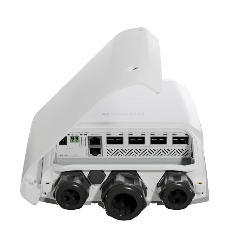 Switch de Rede MikroTik CRS504-4XQ-OUT 4xQSFP28 IP66 - imagem 3