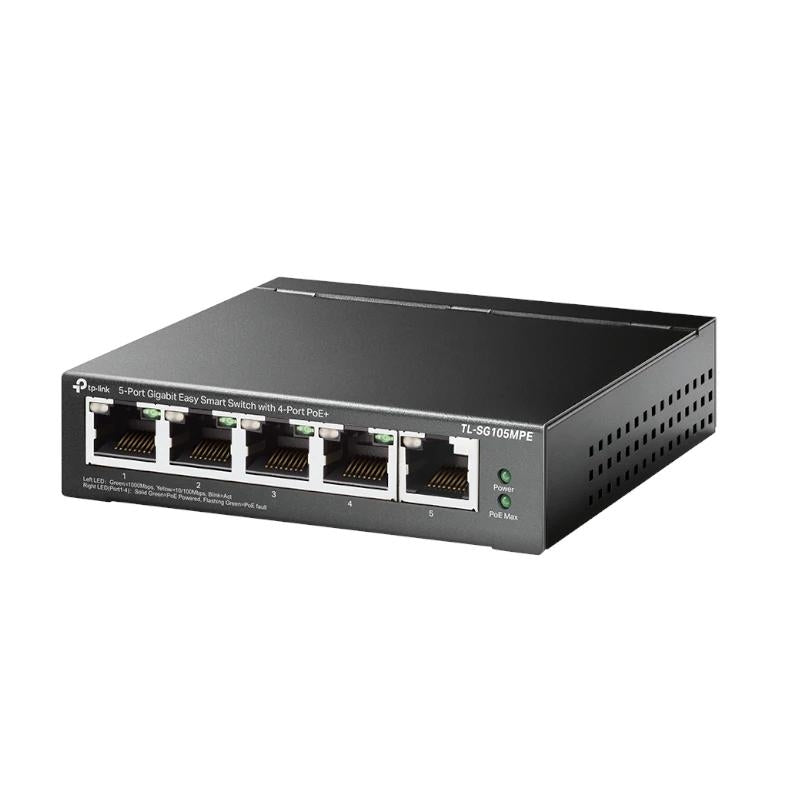 Switch de Rede TP-Link TL-SG105MPE 5xGbE (4PoE+) Metal - imagem 2