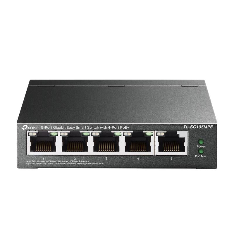 Switch de Rede TP-Link TL-SG105MPE 5xGbE (4PoE+) Metal - imagem 3