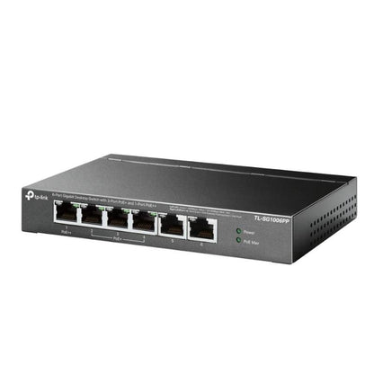 Switch de Rede TP-Link TL-SG1006PP 6xGB (3xPoE+ 1xPoE++) - imagem 3