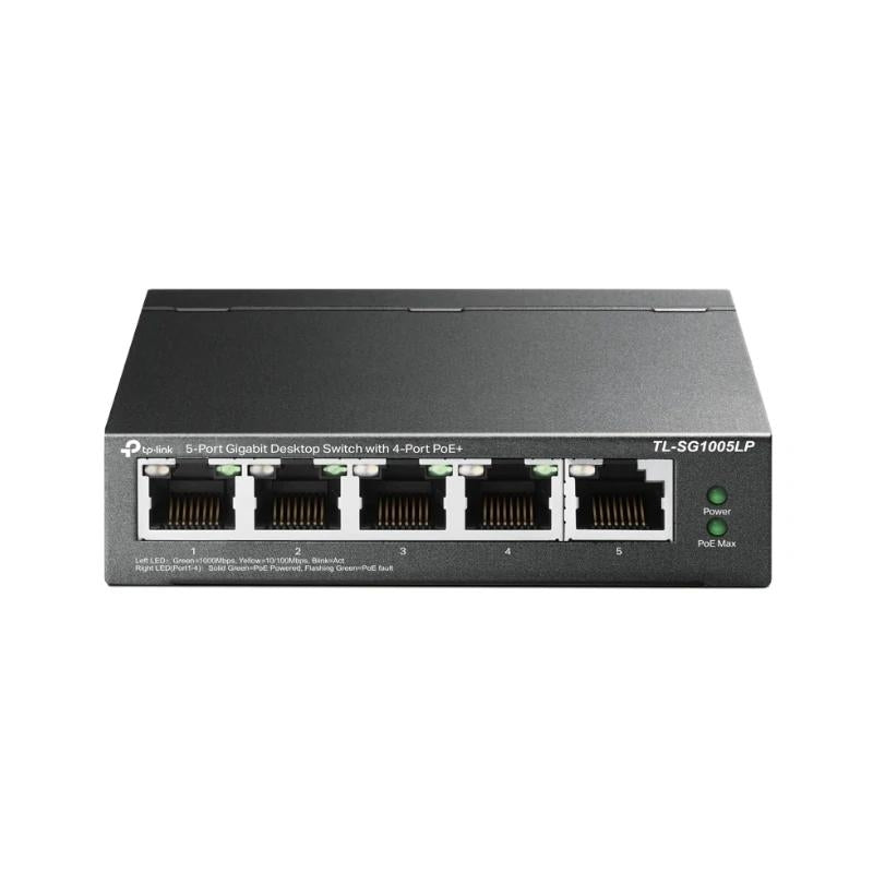 Switch de Rede TP-Link TL-SG1005LP 5xGb (4xPoE+) - imagem 2