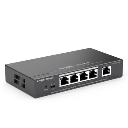 Switch de Rede Reyee 5xGb RJ45 (4 PoE/POE+) 54W Steel - imagem 3