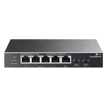 Switch de Rede TP-Link TL-SG1005P-PD 1xPoE++ In 4xPoE+ Out - imagem 2