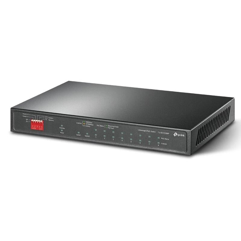 Switch de Rede TP-Link TL-SG1210MP 8xGb PoE+ 2xGb 1xSFP - imagem 6