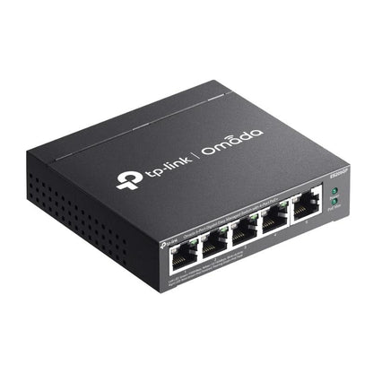 Switch de Rede TP-Link ES205GP 4xGb PoE+ 1xGb 65W Desktop - imagem 4
