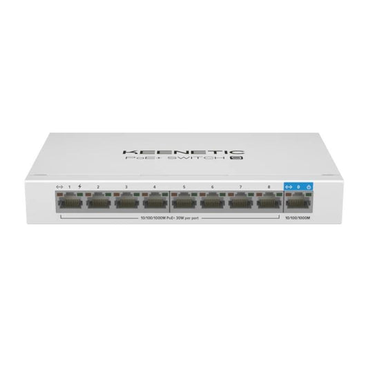 Switch de Rede Keenetic PoE 9 Gigabit 9 Portas