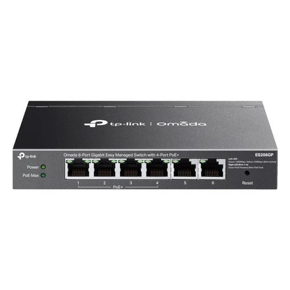 Computador TP-Link ES206GP Switch 4xGb PoE+ 2xGb 65W Desktop - imagem 2