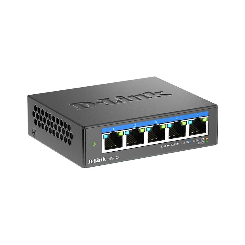 Switch de Rede D-Link DMS-105 5x2.5MGb Unmanaged - imagem 3