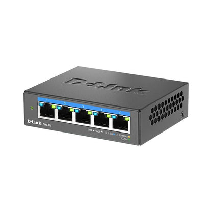 Switch de Rede D-Link DMS-105 5x2.5MGb Unmanaged - imagem 4