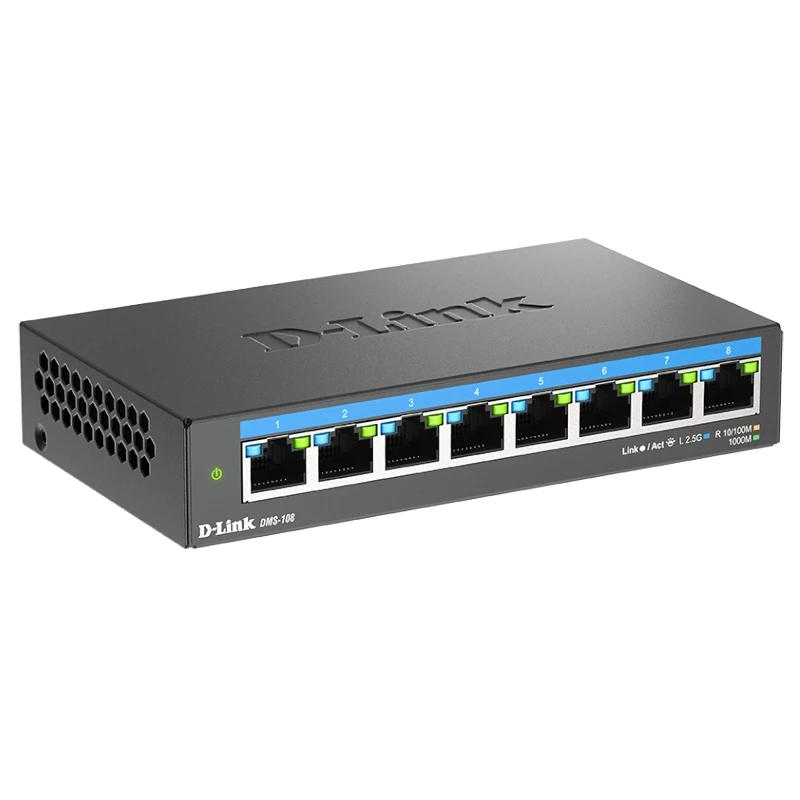 Switch de Rede D-Link DMS-108 8x2.5MGb Unmanaged - imagem 3