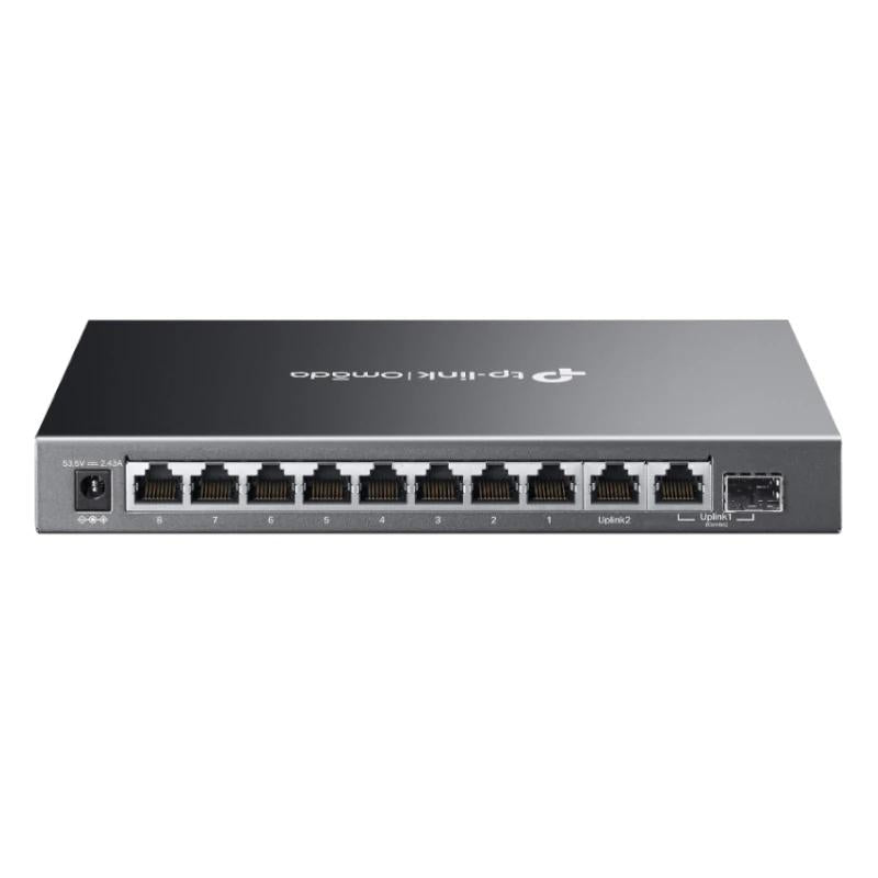 Switch de Rede TP-Link ES210GMP 8xG PoE+ 1xGbE 1xG-C 123W - imagem 3