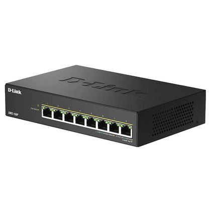 Switch de Rede D-Link DMS-108P/E 8x2.5mG PoE 230W - imagem 4