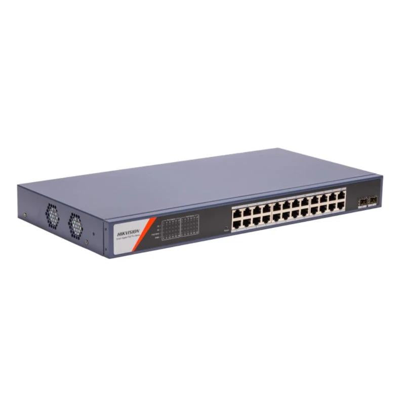 Switch de Rede Hikvision DS-3E1526P-Sim-24P2F 24xG PoE 2xSF - imagem 2