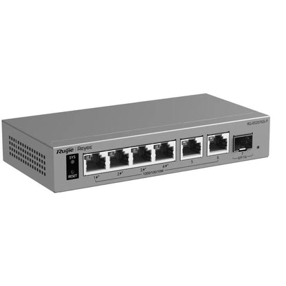 Switch de Rede Reyee RG-ES207GS-P Cloud 4P PoE + 2P 1G + 1 - imagem 2