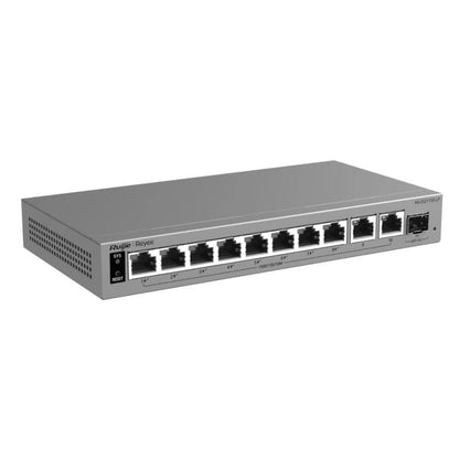Switch de Rede Reyee RG-ES211GS-LP Cloud 8P PoE + 2P 1G + - imagem 3