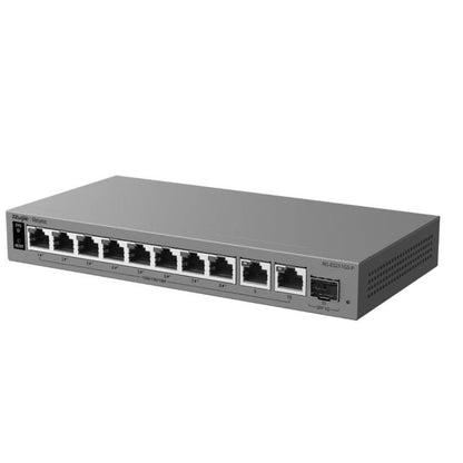 Switch de Rede Reyee RG-ES211GS-P Cloud 8P PoE + 2P 1G + 1 - imagem 3