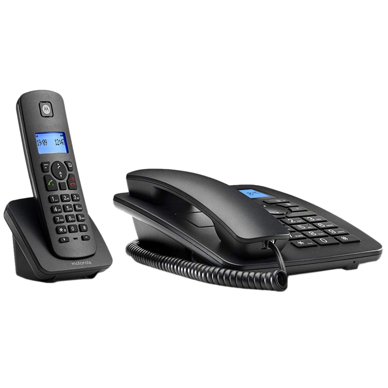 Telefone sem Fios MOTOROLA C4201 Telefono Combo Fijo + DECT Preto - imagem 3