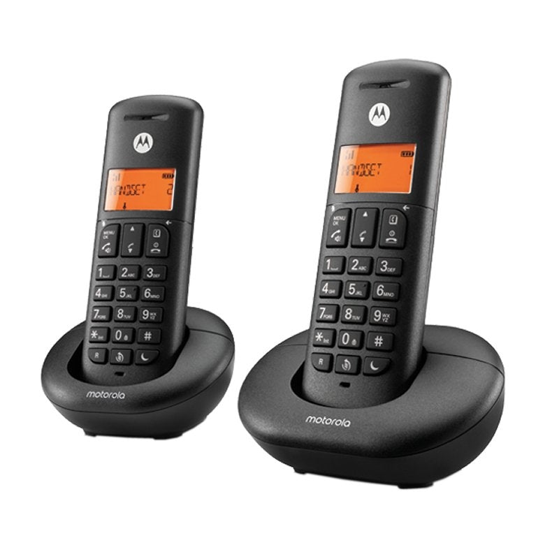 Telefone sem Fios MOTOROLA E202 Telefono DECT Call Blocking Duo - imagem 2