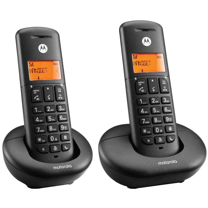 Telefone sem Fios MOTOROLA E202 Telefono DECT Call Blocking Duo - imagem 3